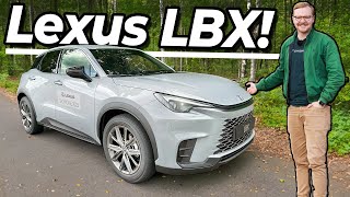 Lexus LBX 2024 Review Affordable Luxury Hybrid SUV Tested [upl. by Duahsar]