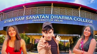 ARSD College Vlog  Atma Ram Sanatan Dharma College  Delhi University  Brain Teaser vlog  vlog [upl. by Levona634]