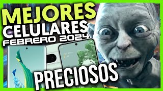 3 MEJORES CELULARES😱FEBRERO 2024 ¡MEJORES GAMAS ALTA MEDIA Y BAJA [upl. by Adia]