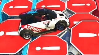 THE COLLAPSING RACE TRACK GTA 5 Funny Moments [upl. by Edmon]