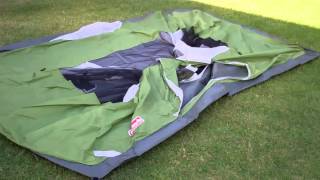 A look at the Coleman 9X7 4 person Sundome Tent [upl. by Norved573]