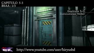 Resident Evil 5 HD  Emblemas de la BSAA  Capítulo 5 [upl. by Kopple]