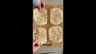 Quick and Easy Taco Shells Hack Using Roti or Pita Bread in a Toaster [upl. by Sly]