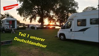 Wohnmobil Tour Deutschland Teil 1 [upl. by Nanda]