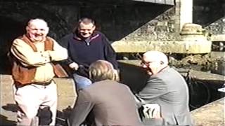 Gathering of real character street drinking people under the Bann bridge in Portadown 1997 1999 [upl. by Anerhs]