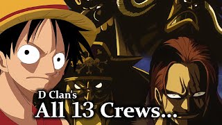 the D Clans All 13 Characters Explained  by a Japanese Translator  One Piece [upl. by Panthia]