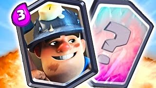 CLASH ROYALE VINCERE USANDO SOLO IL MINATORE Leggendaria Challenge [upl. by Alis]