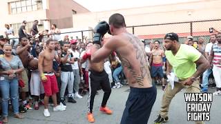 killah mike Vs lord saso BxfightClub RumbleInTheBronx [upl. by Ciardap455]