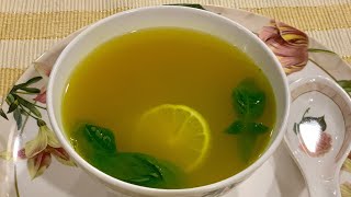 Green moong soup  hara moong soup weight loss Soup Cold and Cough remedy low fat recipe [upl. by Suolkcin996]