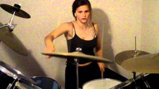 Girl Anachronism  The Dresden Dolls DRUM COVER [upl. by Turpin842]