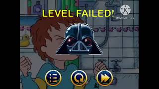 Horrid Henry  Angry Birds Star Wars  Level Failed meme [upl. by Lilian]