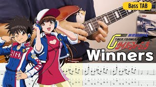 신세기 사이버포뮬러 GPX EDWinners GGrip Cyber Formula ED WINNERS Bass cover [upl. by Kcyrred]