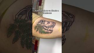 Tatuaje de tiranosaurio Rex 🦖 [upl. by Eladal]