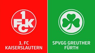 1 FC Kaiserslautern  Greuther Fürth Highlights amp Tore  12 Spieltag  2 Bundesliga 2324 [upl. by Mireille]