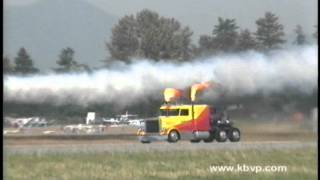 quotShockwavequot Peterbuilt Jet Truck 36000Hp  376mph wwwkbvpcom [upl. by Farmann]