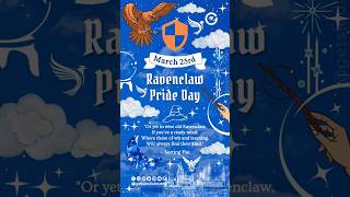 Ravenclaw Pride Day march23 Ravenclaw sky luna harrypotter jkrowling getsiediciones Hogwarts [upl. by Aramoix547]