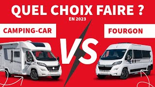 Le Comparatif Ultime  CampingCar vs Fourgon Aménagé  Présentation des nouveautés de chez Pilote [upl. by Ailaza]