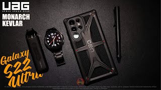 UAG Monarch Kevlar for Galaxy S22 Ultra malaysia uag galaxys22ultra [upl. by Yaja]