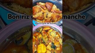 Riz au gras au Bouillon poisson et poulet [upl. by Okoy]