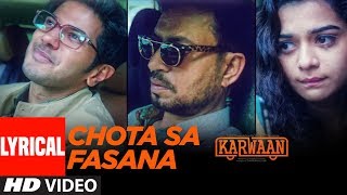 Saansein Video Song  Karwaan  Irrfan Khan Dulquer Salmaan Mithila Palkar  Prateek Kuhad [upl. by Alhsa]