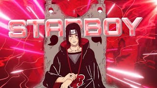 ITACHI 4K EDIT  STARBOY AMVEdit [upl. by Ahscrop]