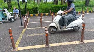 Dehradun RTO Two Wheeler Driving Test Jhajra RTO Two Wheeler Driving Test August 2023 [upl. by Etnelav]