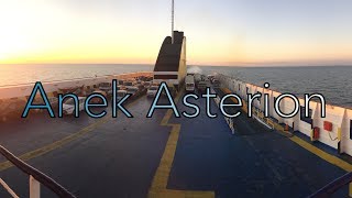 Anek FB Asterion Ferry Venice Igoumenitsa Patras from 2018 Brittany Ferries Connemara [upl. by Mallen]