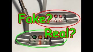 Fake Counterfeit Scotty Cameron 2018 Select Newport 2 Putter  How to tell the Difference [upl. by Watkins748]