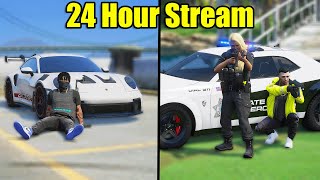 24 HOURS in GTA 5 RP [upl. by Tegdig]