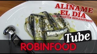 ROBINFOOD  Sándwich gitano  Anchoas marinadas con mahonesa de aceitunas  Xilindro [upl. by Nauqram214]