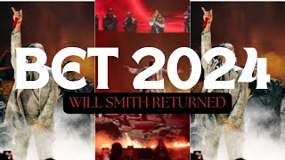 WILL SMITH BET 2024 Hes Coming Back to the BET AwardsTTUNES [upl. by Yllrebmik]