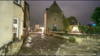 De overstroming van de Geul in Valkenburg [upl. by Inahc418]