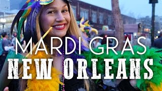 My Experience at Mardi Gras in New Orleans [upl. by Korrie280]