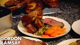 How To Make the Perfect Roast Beef Dinner  Gordon Ramsay [upl. by Sexela]