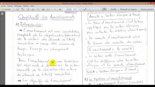 Comptabilité générale S2 quot les Amortissements partie 1 quot [upl. by Nylle]