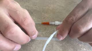 Upsizing a new or existing PIV to a 14g PIV using a micropuncture introducer kit [upl. by Gorlicki286]