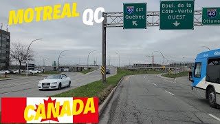 4k ✅ Autoroute 🛣 40 Est Montréal Qc Canadá [upl. by Hayman]