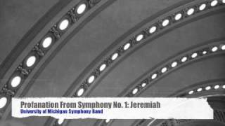 Profanation From Symphony No 1 Jeremiah [upl. by Fesuy]