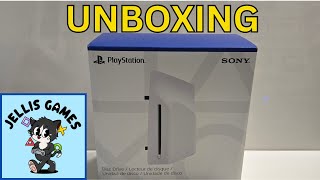 UNBOXING the PS5 Pro Disc Drive [upl. by Notrab]