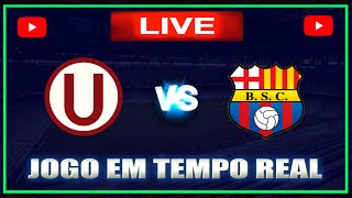 UNIVERSITARIO X BARCELONA AO VIVO  COPA LIBERTADORES  ACOMPANHAMENTO DO JOGO   DICAS E PALPITES [upl. by Fazeli]