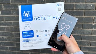 Google Pixel 6 Pro Dome Glass amp Camera Film Protector Installation amp Removal Guide [upl. by Joela737]