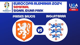 PAISES BAJOS VS INGLATERRA  EUROCOPA 2024  SEMIFINAL [upl. by Nyladnar551]