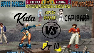 KOF 2002¡SUPER DUELO TOP Plusero Capibara intenta derrotar a Master Kula [upl. by Velick]