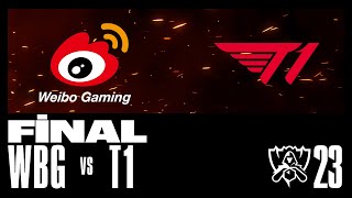 WeiboGaming FAW AUDI vs T1  2023 Worlds  Final [upl. by Leggat]