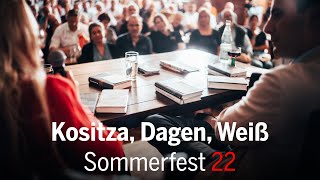 »Literarisches Trio« mit Susanne Dagen Ellen Kositza und dem Gastkritiker Konrad Weiß [upl. by Nunnery]