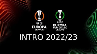 UEFA Europa League amp Europa Conference League Intro 202223 [upl. by Junna]