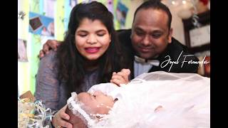 Baptism Photos of Baba Sancho  Goan  London  Joyal Fernandes photography [upl. by Brenn]