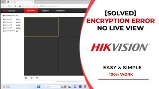 How to Solve Hikvision DVR Encryption Key Error [upl. by Lani]