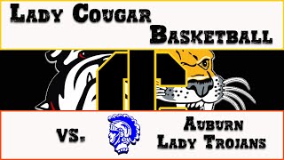 Lady Cougar Basketball v the Auburn Lady Trojans [upl. by Lovel]