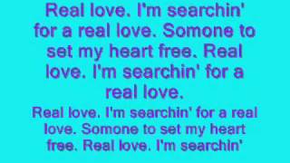 Mary J Blige  Real Love Lyrics [upl. by Eidda244]